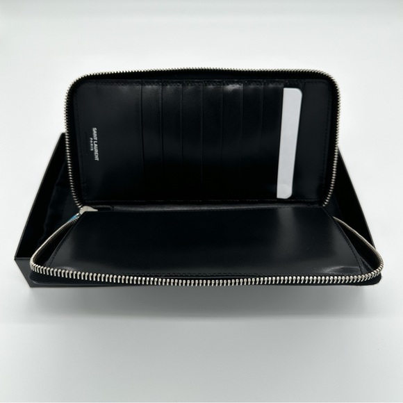 YSL Mono Ultracalf soft wallet - Picture 5 of 9